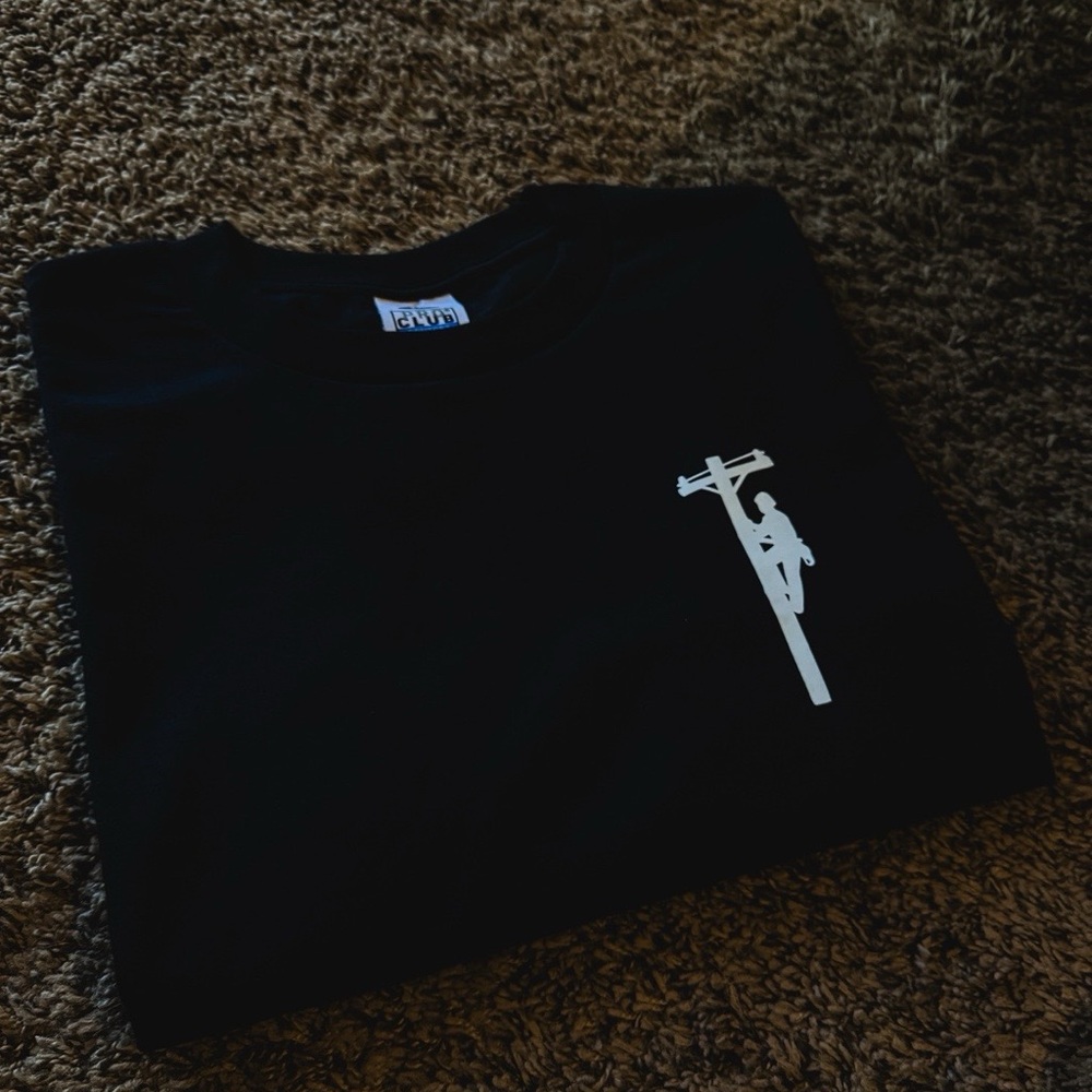 Black Graphic Tee- make dad’s cool again